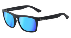 ranger 53472 satin black grey ice blue mirror polarised sunglasses