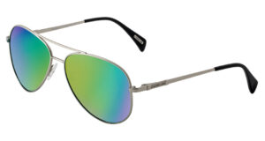 maverick 53477 silver green green fusion mirror polarised sunglasses