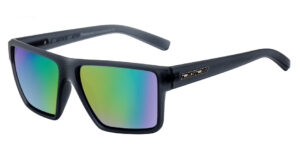 noise 53485 crystal satin black green green fusion mirror polarised sunglasses