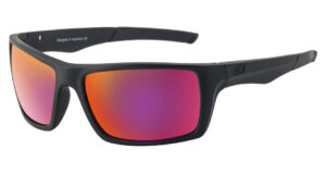 primp 53535 satin black grey purple fusion mirror polarised sunglasses