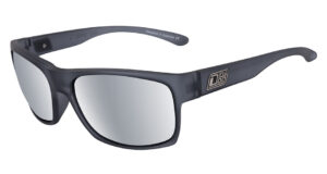 furnace 53565 satin xtal black grey silver mirror polarised sunglasses