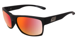 furnace 53568 satin black grey red fusion mirror polarised sunglasses