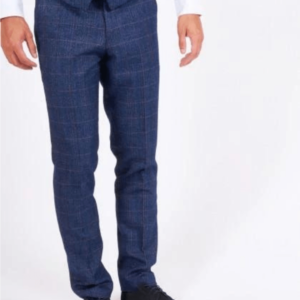 Marc Darcy Harry Indigo Tweed Trouser
